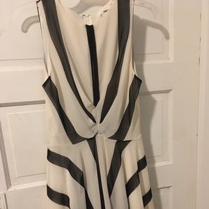 Black and white dress